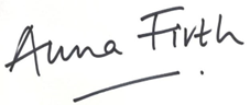 Anna's signature 