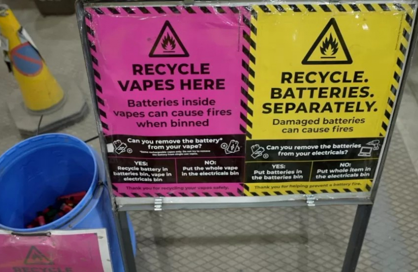 Disposable Vape Recycling Bins