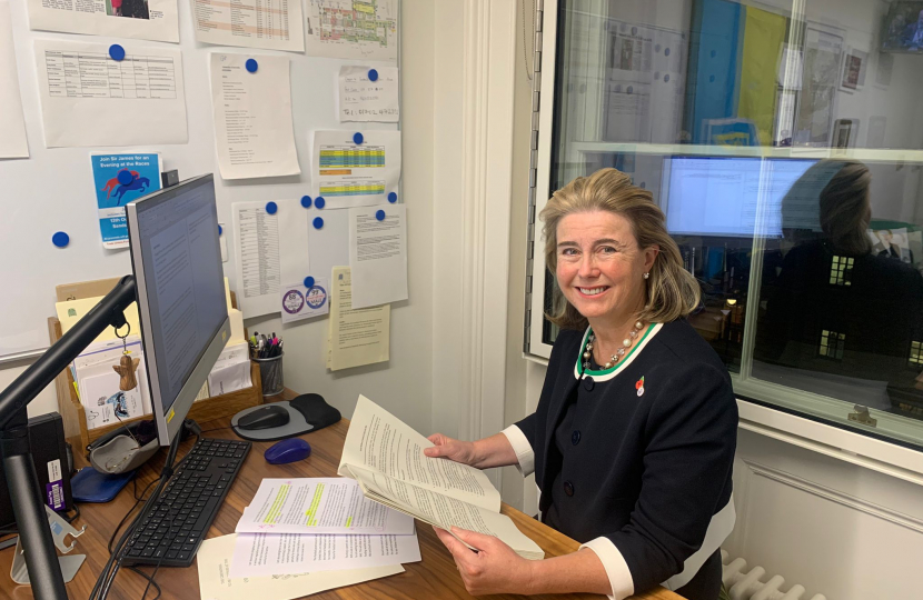 Anna Firth MP in her Office