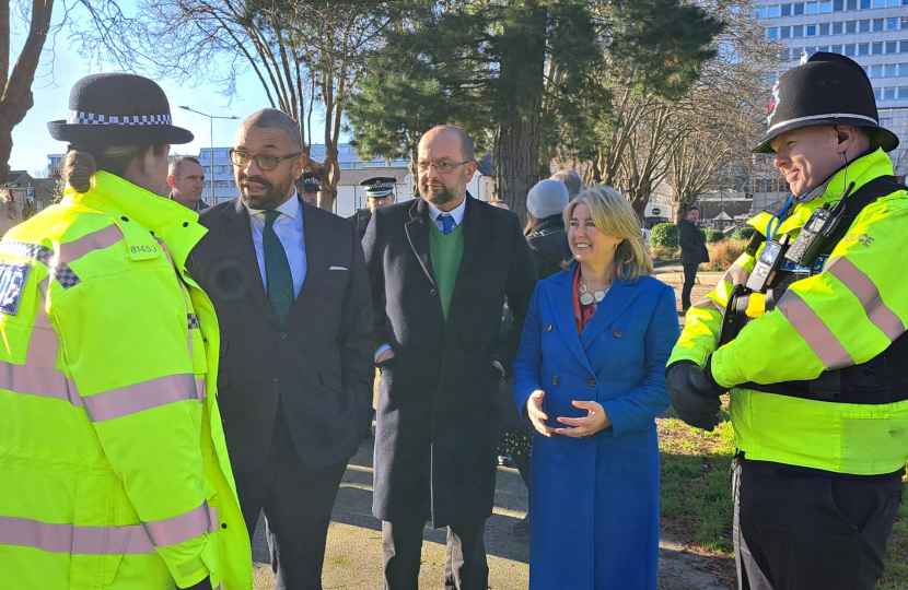 On patrol with Sir James Duddridge, James Cleverly and Essex Police