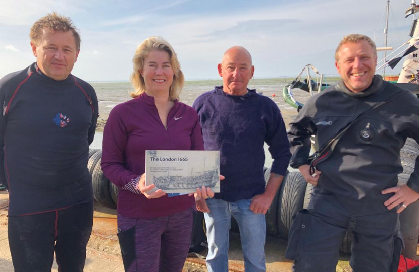 Anna with Old Leigh Divers 