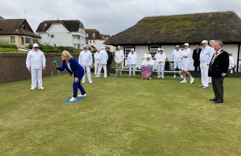 Anna bowling first wood