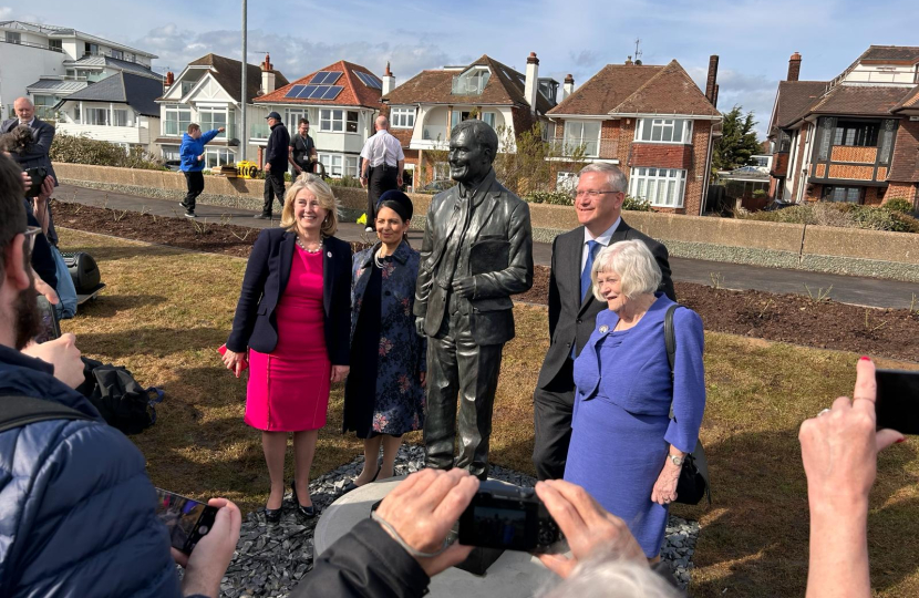 With Priti Patel, Andrew Rosindell and Ann Widdecombe