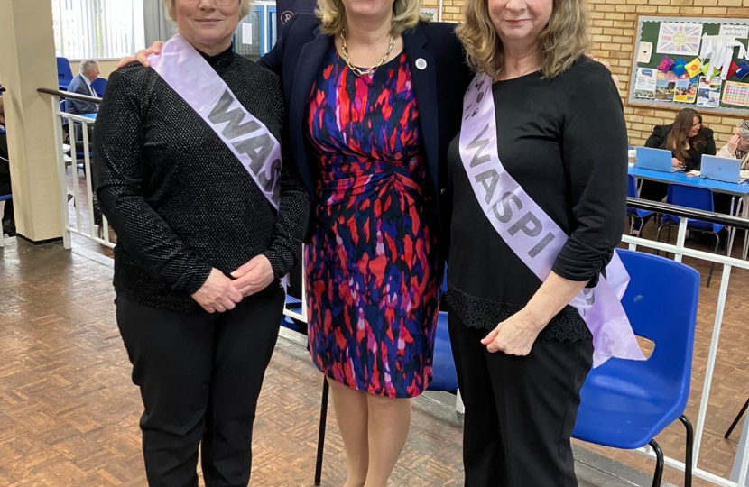 Anna with Frances and Debbie