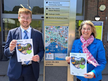 Launching my petition with Cllr Owen Cartey