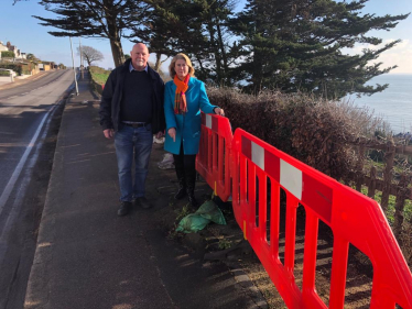 Anna and councillor Craig Watt