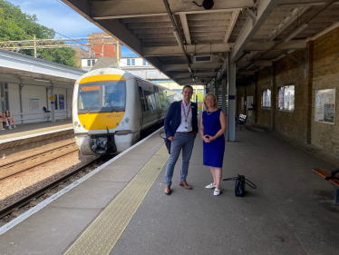 Anna at Chalkwell Station