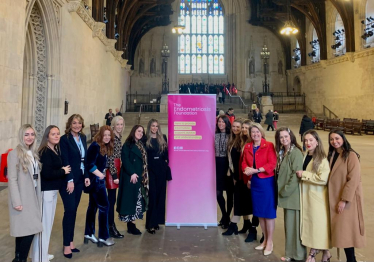 Anna Firth MP alongside the Endometriosis Foundation in Westminster Hall