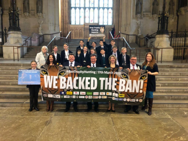 Anna Firth MP with colleagues supporting the Bill